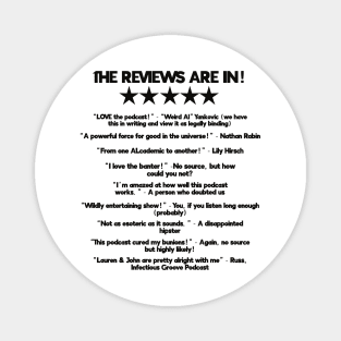 Beer'd Al Reviews Magnet